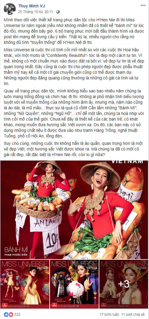 Lộ diện top 3 trang phục dân tộc cho H'Hen Niê tại Miss Universe 2018