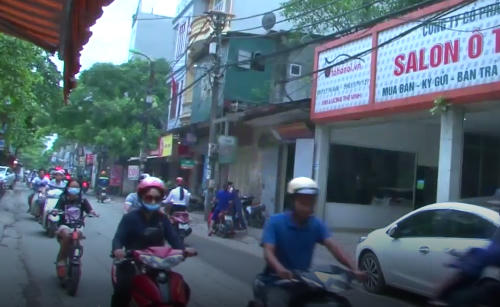Khu vực đường Lương Thế Vinh thuộc tổ dân phố số 1, phường Mễ Trì, quận Nam Từ Liêm, TP Hà Nội.
