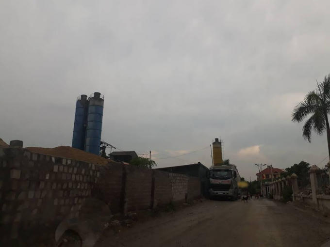 Trạm trộn bê tông mà Công ty CPTM Nam Thăng Long liên doanh, liên kết.