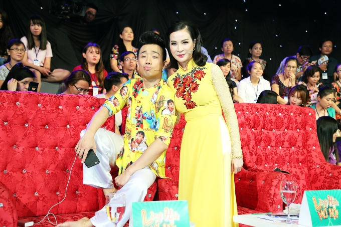 Trấn Thành tỏ ra vô cùng hào hứng khi khách mời là Thanh Mai.