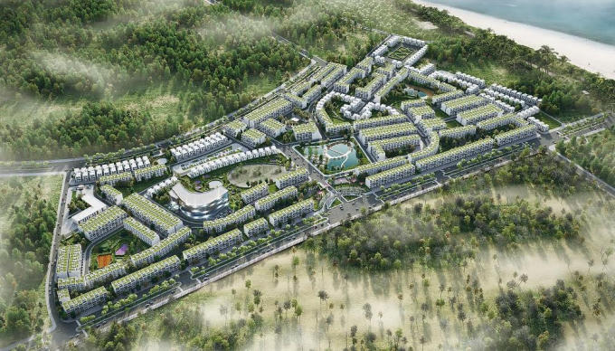 Phối cảnh chung FLC Lux City Quy Nhơn
