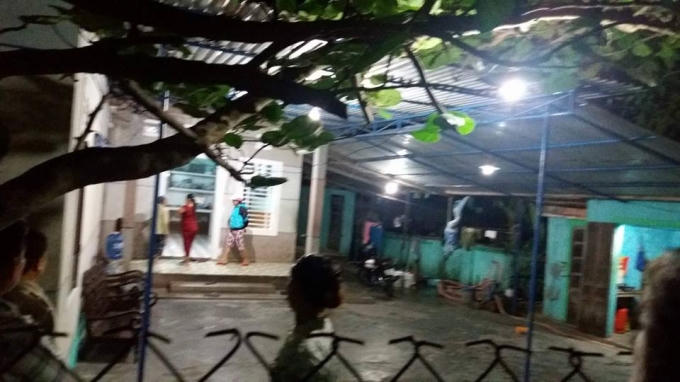 Ngôi nhà nơi xảy ra vụ việc.