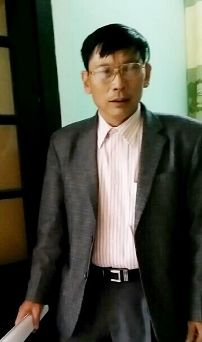 Ông Hoàng Đức - Chủ tịch UBND xã Hoàn Trạch (huyện Bố Trạch, Quảng Bình).