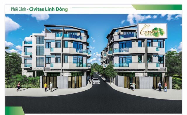Phối cảnh dự án đất nền Civitas được quảng cáo.