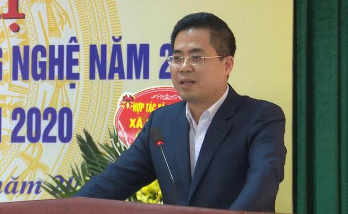 Tân Thứ trưởng Bộ Khoa học và Công nghệ Nguyễn Hoàng Giang. Ảnh Internet
