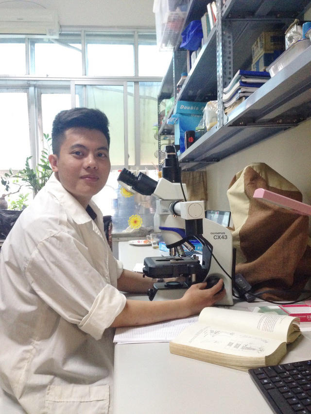 Nghiên cứu khoa học là lĩnh vực mà chàng trai 9x Tuấn Anh tài năng lựa chọn.