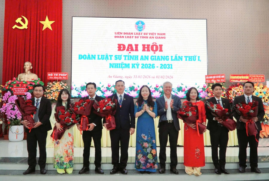 Luật sư Phạm Anh Vũ được bầu giữ chứ Chủ nhiệm Đoàn Luật sư tỉnh An Giang nhiệm kỳ 2026 - 2031 (ảnh bìa)