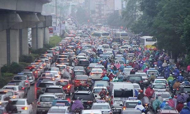 Phó thủ tướng Vương Đình Huệ đã  đồng ý để Hà Nội lập đề án thu phí phương tiện vào nội đô.