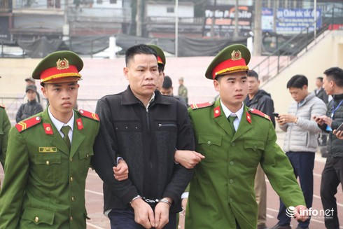 Kẻ chủ mưu vụ bắt cóc, bị cáo Vì Văn Toán.