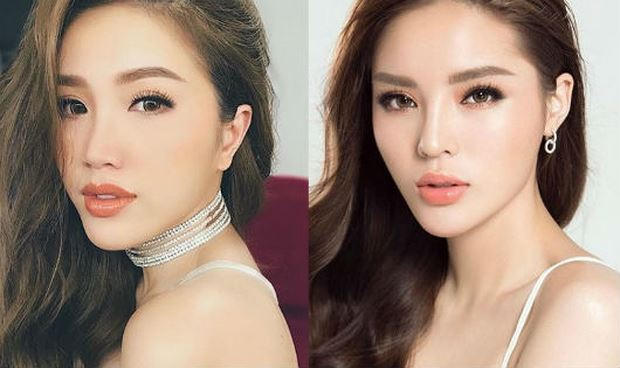 Bị nghi ngờ sử dụng dao kéo, Bảo Thy và Kỳ Duyên có nhiều nét hao hao giống nhau.