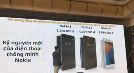 Nokia ch&iacute;nh thức tung 3 smartphone gi&aacute; chỉ từ 2,99 triệu đồng