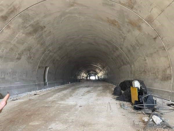 Ống hầm Tam Điệp nối với Thị xã Bỉm Sơn đã được thông