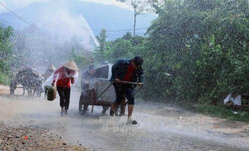 Bắc Bộ tiếp tục có mưa giông. Ảnh: minh họa/ Nguồn: TTXVN