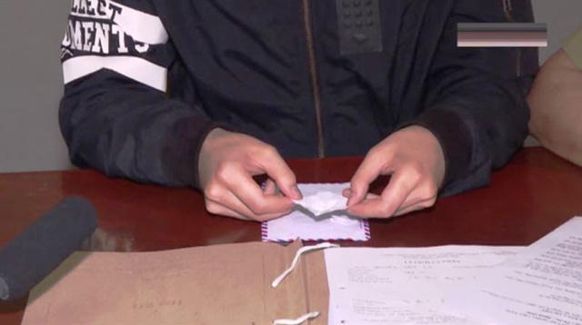 Thứ thuốc bột dùng để uống khi truyền đạo của Hội thánh "Hội Thánh Đức chúa trời" (ảnh Công an Thái Bình)