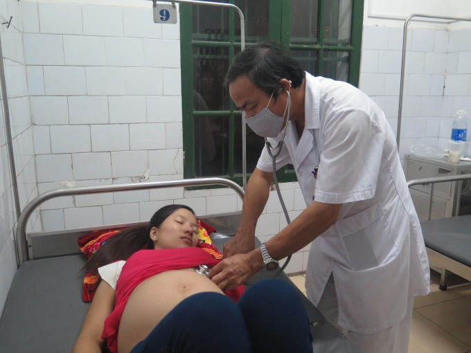 Những bệnh nhân mang thai được điều trị hết sức cẩn trọng.