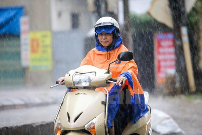 Bắc Bộ tiếp tục có mưa giông. Ảnh: minh họa/ TTXVN