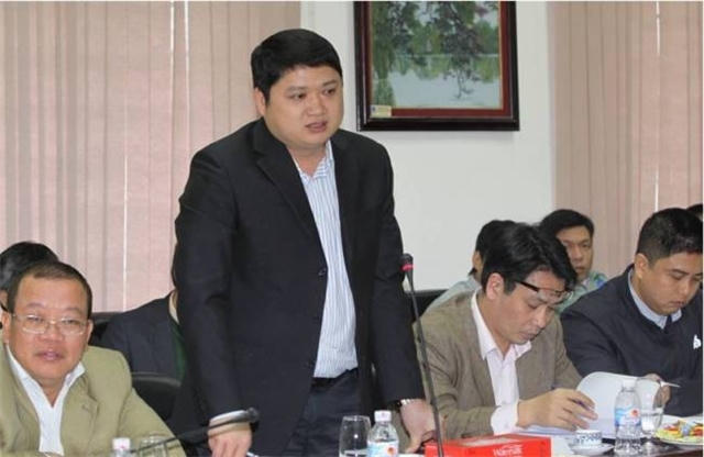 Bộ Công Thương bác bỏ đơn xin đi chữa bệnh và yêu cầu Tập đoàn Hóa chất triệu tập, xử lý ông Vũ Đình Duy (đứng)