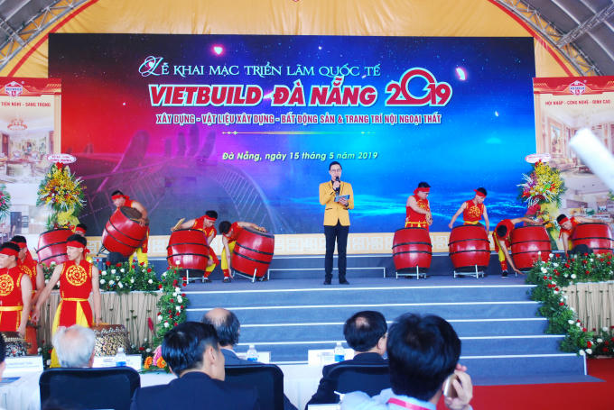Khai mạc triển lãm quốc tế Vietbuild diễn ra sáng 15/5 tại Đà Nẵng