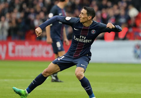Chiến thắng đêm qua giúp PSG vươn lên dẫn đầu bảng xếp hạng ở vòng  34 Ligue 1.