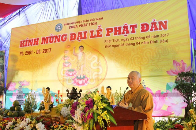 TT.Thích Đức Thiện đọc Diễn văn Phật Đản PL. 2561- DL. 2017.