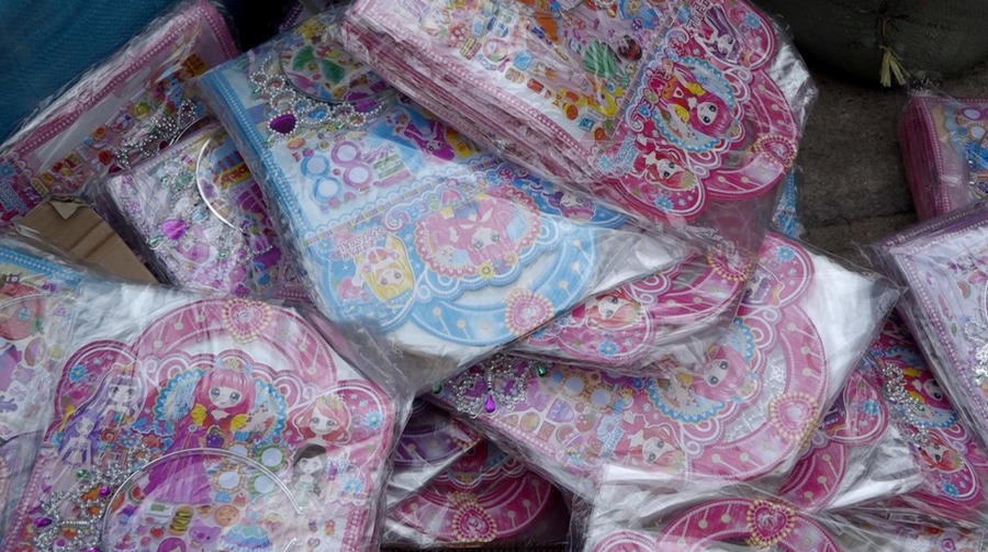 Rất nhiều đồ chơi trẻ em cũng không có hóa đơn chứng từ chứng minh nguồn gốc xuất xứ