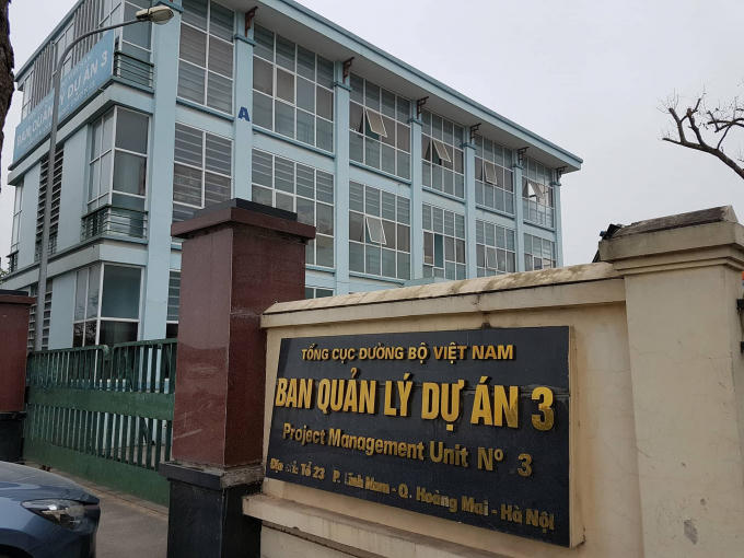 Trụ sở BQL dự án 3 tại Hà Nội.