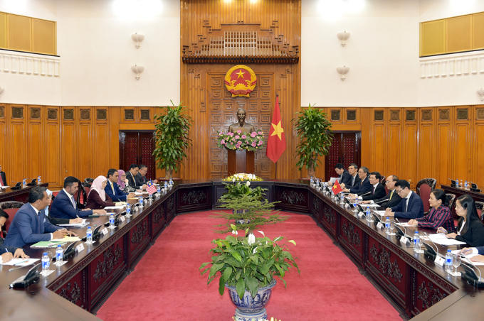 Quan hệ hai nước đã đạt được những bước tiến quan trọng sau 45 năm thiết lập quan hệ ngoại giao. Ảnh: VGP