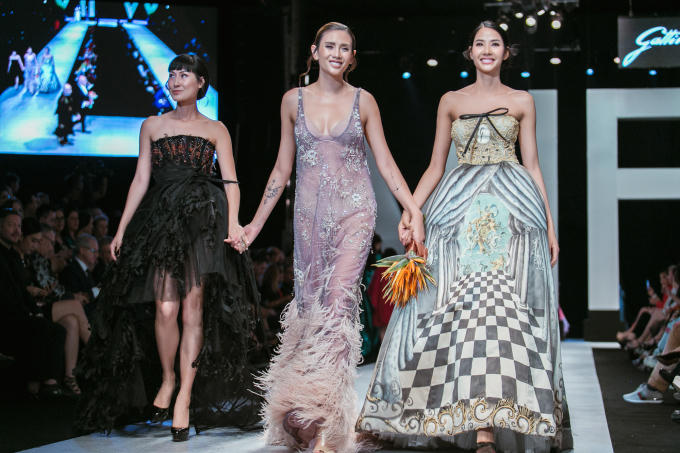 Hoa hậu H&rsquo;Hen Ni&ecirc;, &Aacute; hậu Ho&agrave;ng Th&ugrave;y, &Aacute; hậu M&acirc;u Thủy giữ vai tr&ograve; vedette đ&ecirc;m bế mạc Vietnam International Fashion Week 2018