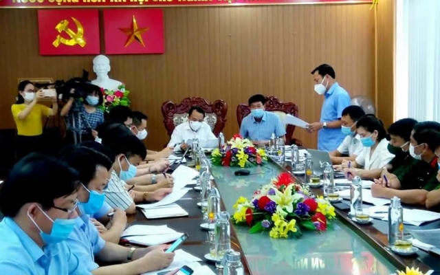 Giãn cách xã hội toàn xã Diễn Bích, huyện Diễn Châu từ ngày 25/5