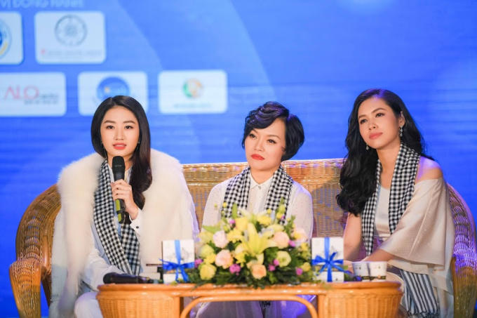 Hoa hậu Thu Ngân chia sẻ.