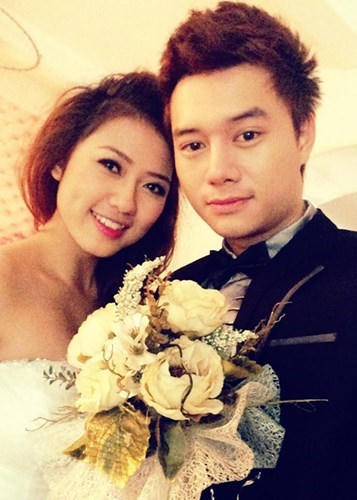Trong “Khi người đàn ông góa vợ bật khóc”, Anh Dũng đóng cặp với nữ diễn viên Thủy Tiên. Khi bộ phim lên sóng vào năm 2013, cả hai trở thành cặp đôi được yêu mến. Vai Bảo Khánh trong phim cũng đã giúp tên tuổi của Anh Dũng được khán giả biết đến. Ảnh: VTV.