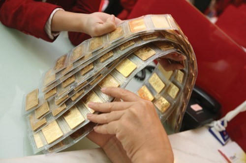 Hôm nay (10/5), giá vàng giảm 150 nghìn đồng/lượng (Ảnh minh họa)