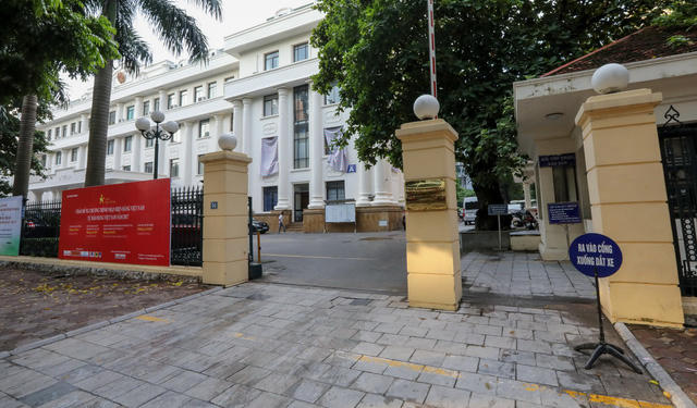 Trụ sở Bộ Công thương trên phố Hai Bà Trưng, Q.Hoàn Kiếm, Hà Nội