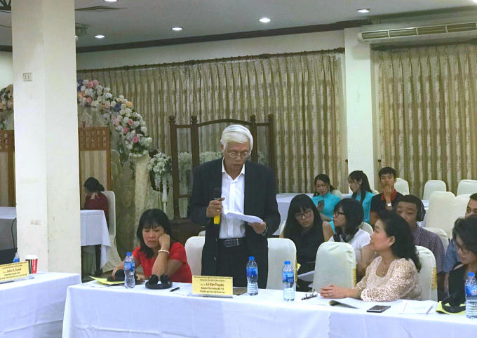 Buổi hội thảo thu hút sự quan tâm của nhiều chuyên gia.