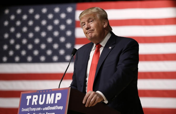Trump từng bị đánh giá là ít khả năng tranh cử vì ông thiếu kinh nghiệm chiến trường.