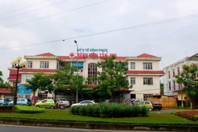Bệnh viện Sản Nhi Vĩnh Phúc. Ảnh: Báo Xây dựng