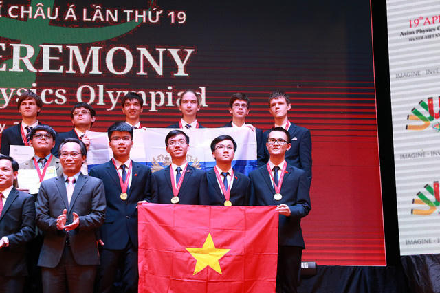 4 Huy chương Vàng của đội tuyển Việt Nam.