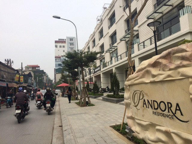 Dự án chung cư 69 Triều Khúc, Thanh Xuân của Công ty cổ phần công trình và thương mại giao thông vận tải.