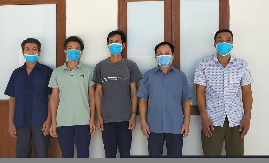 Các đối tượng bị bắt giữ