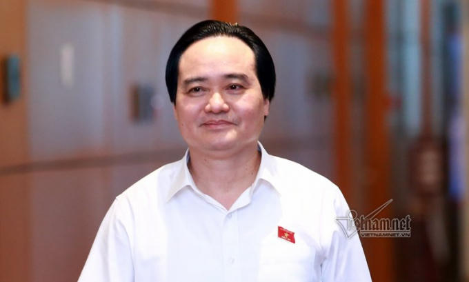 Bộ trưởng GD-ĐT Phùng Xuân Nhạ. Ảnh: Phạm Hải.