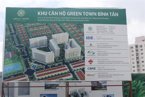 Bảng thông tin dự án.