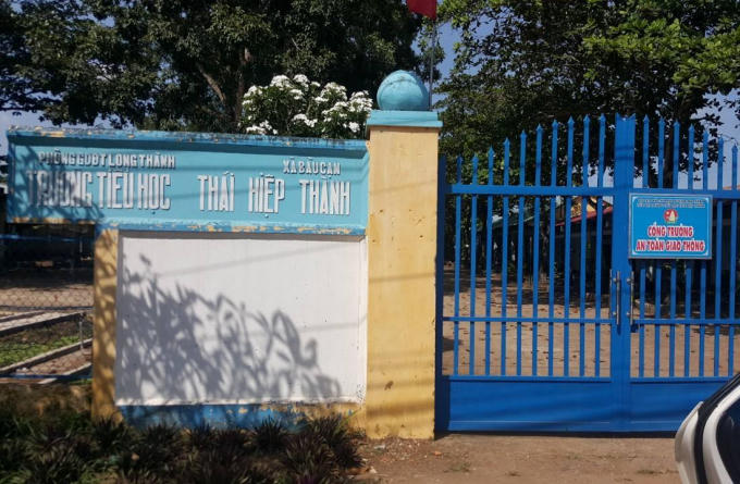 Hiệu trưởng Trường tiểu học Thái Hiệp Thành bị tố nhiều sai phạm.