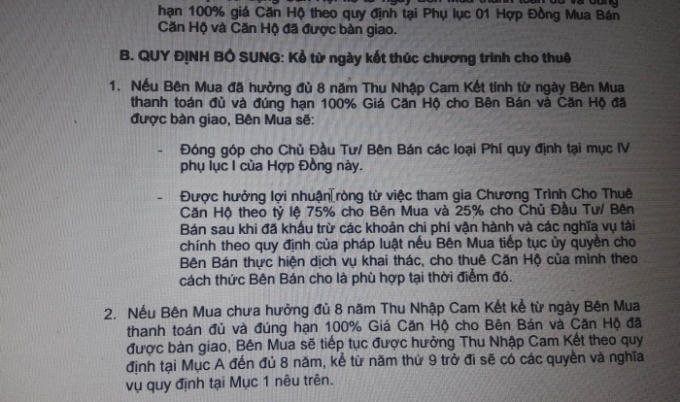 Hợp đồng đặt mua căn hộ khách sạn dự án Cocobay.