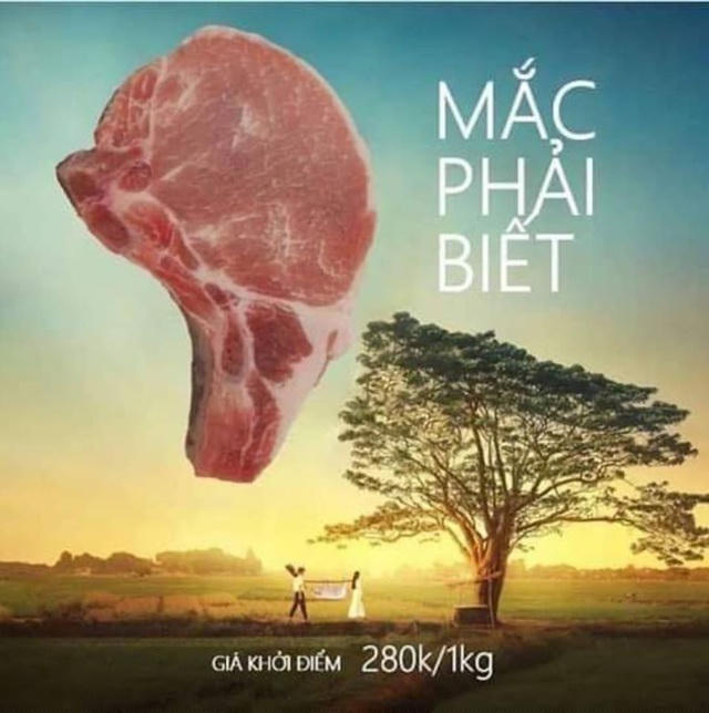Không dừng lại ở đó, cộng đồng mạng nhanh chóng chế ngay poster của bộ phim đình đám mới ra rạp "Mắt Biếc".