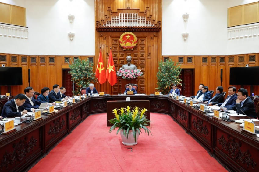 Toàn cảnh cuộc họp. Ảnh: VGP