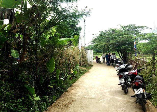 Gia đình lo đám tang cho bà Th. (Ảnh: báo Dân trí)