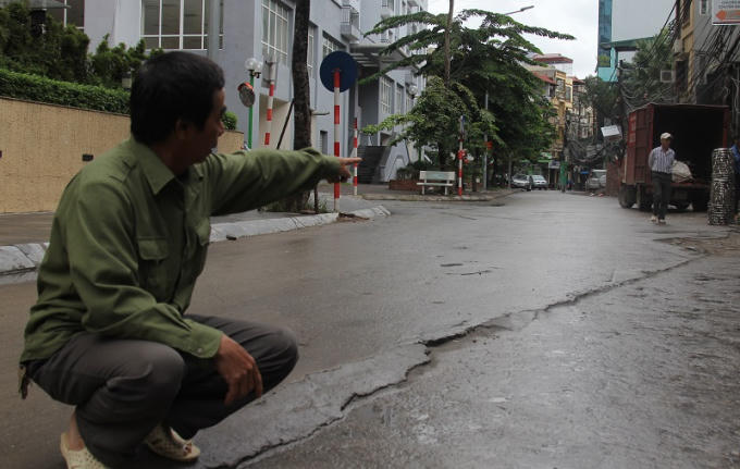 Khu vực đất của các hộ dân bị thu hồi làm dự án, đến này dự án đã hoàn thiện, nhưng quyền lợi của các hộ dân vẫn chưa được giải quyết thỏa đáng.