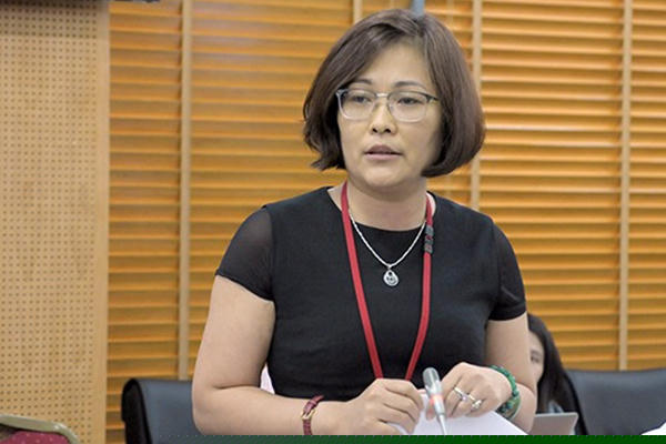 Phó vụ trưởng Vụ Tổ chức biên chế Đào Thị Hồng Minh