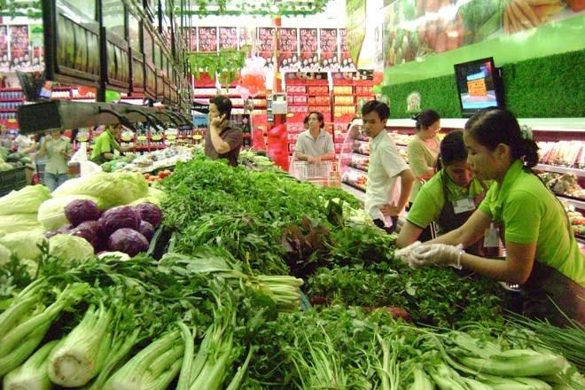 Thị trường Hà Nội một ngày tiêu thụ khoảng 1000 tấn thịt các loại, 700 tấn cá, 2500 tấn rau củ các loại.