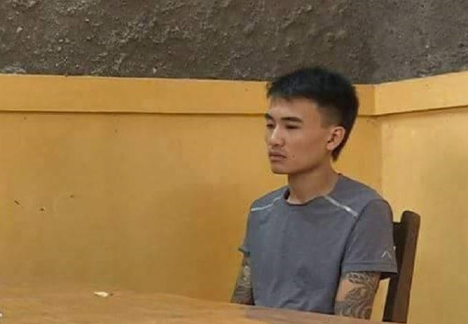 Đối tượng Vũ Thành Nam đã đến cơ quan Công an đầu thú.